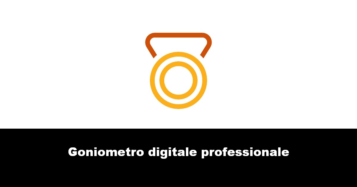 Goniometro digitale professionale