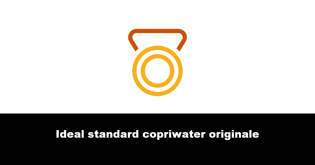 Ideal standard copriwater originale