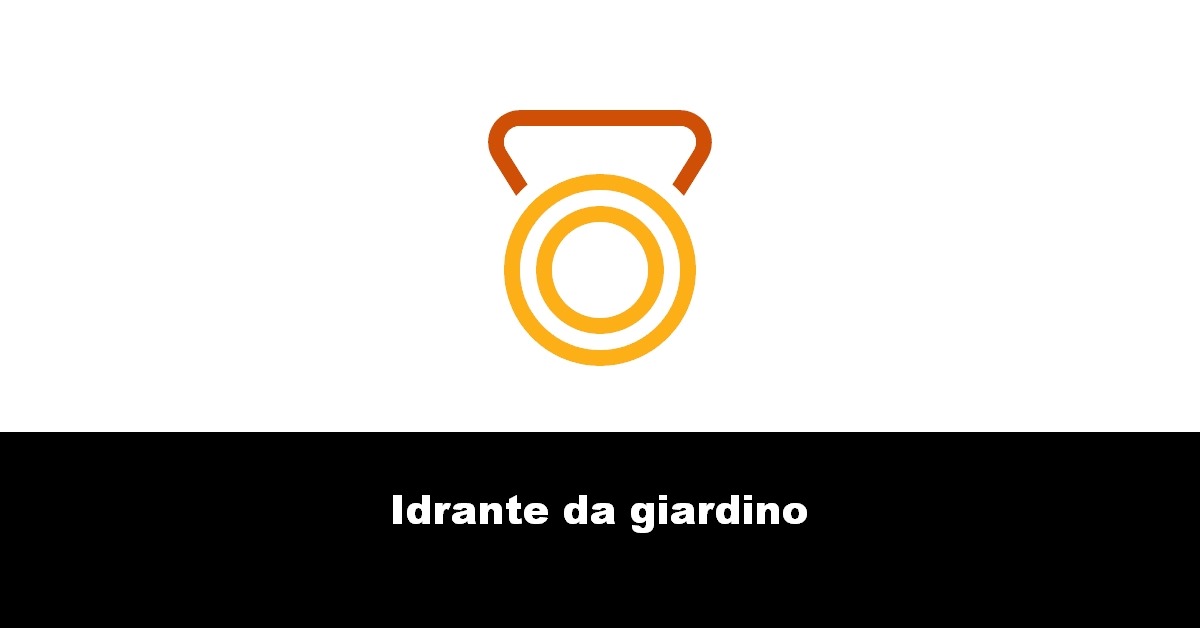 Idrante da giardino