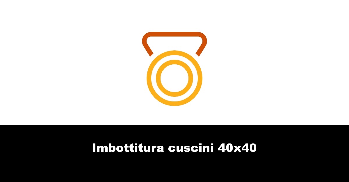 Imbottitura cuscini 40×40