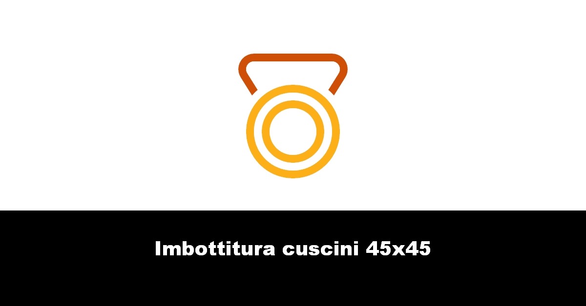 Imbottitura cuscini 45×45