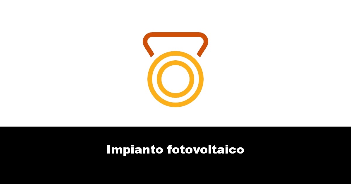 Impianto fotovoltaico