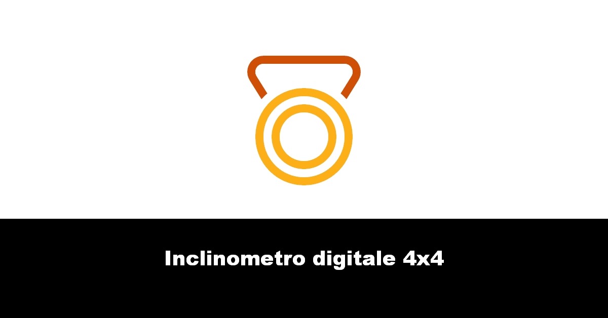 Inclinometro digitale 4×4