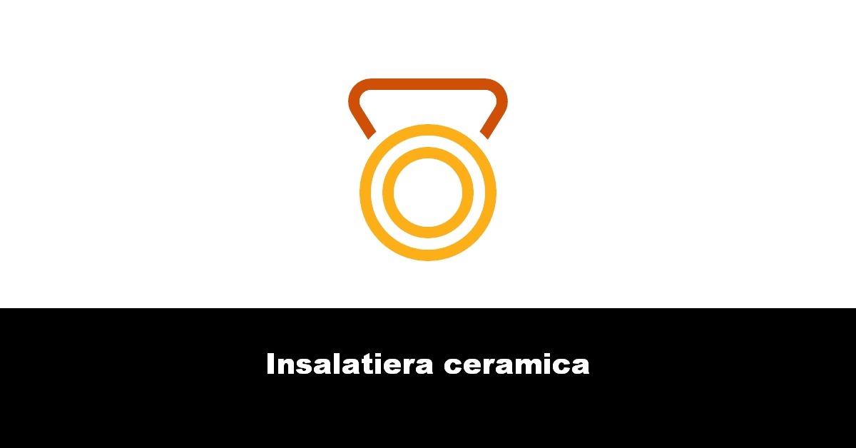 Insalatiera ceramica