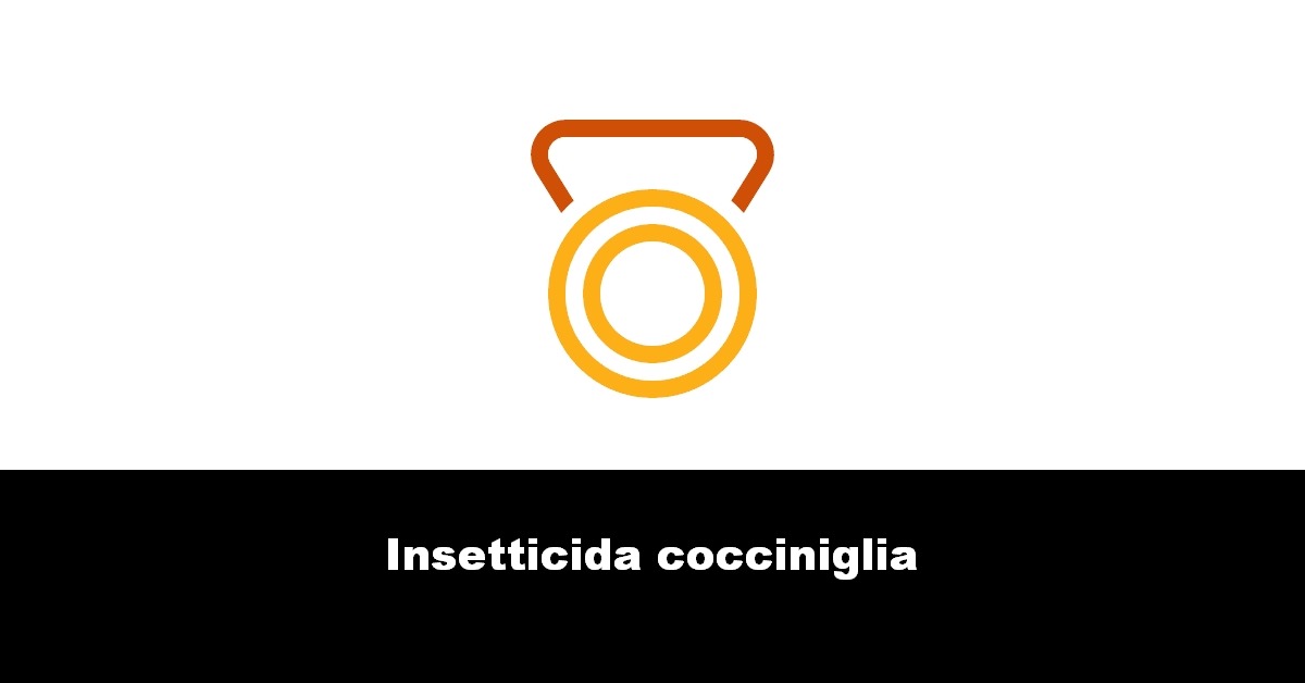 Insetticida cocciniglia