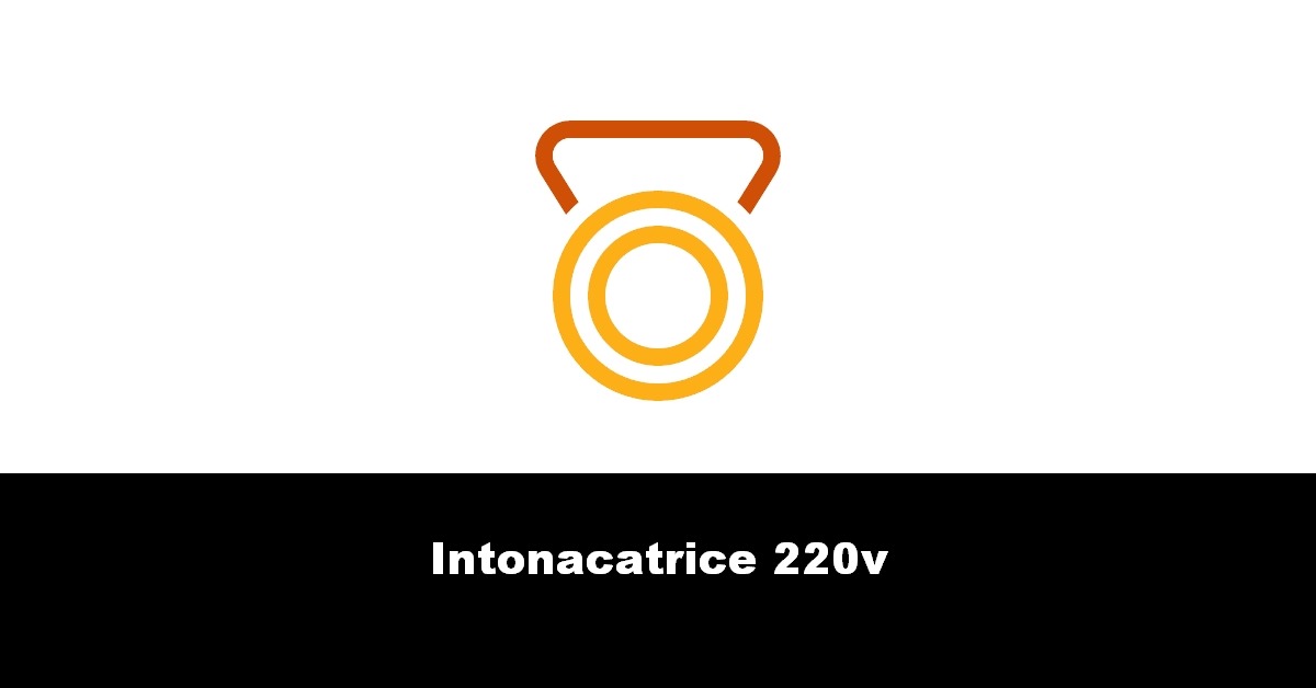 Intonacatrice 220v