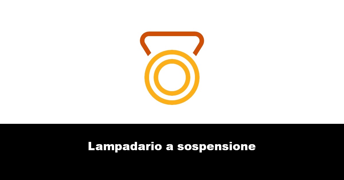 Lampadario a sospensione