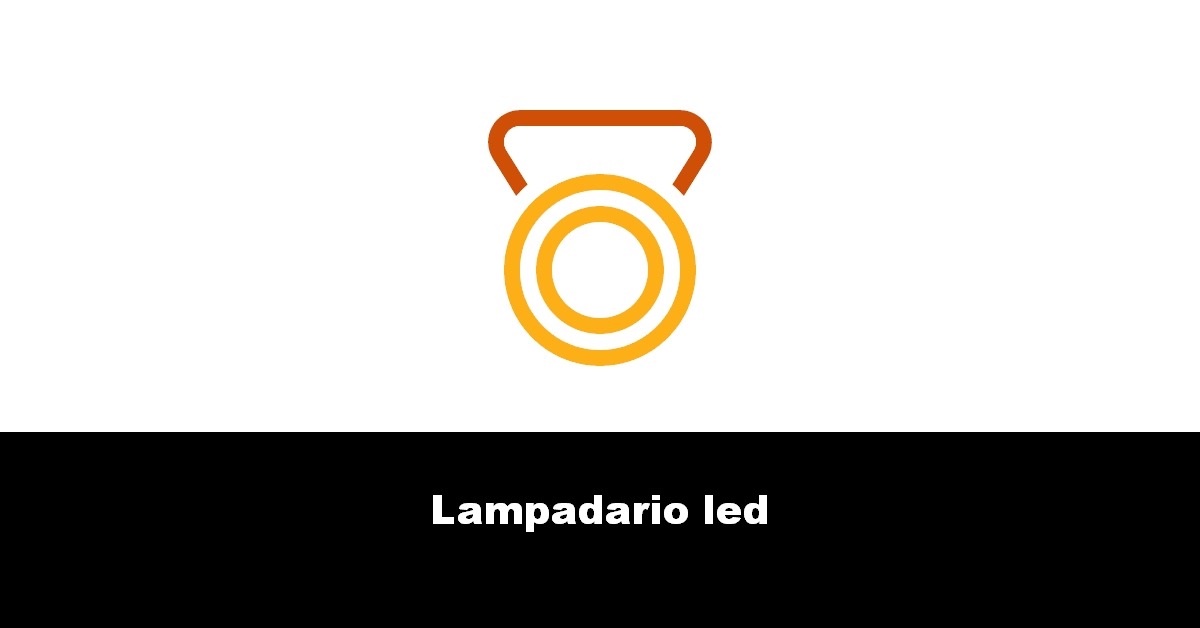 Lampadario led