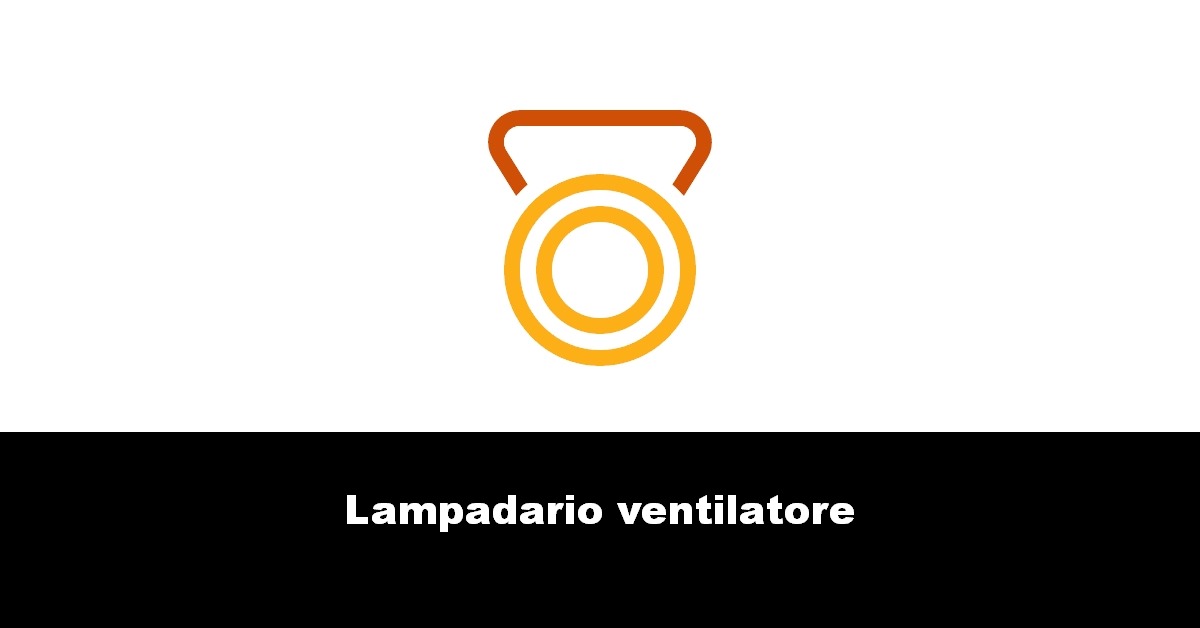 Lampadario ventilatore