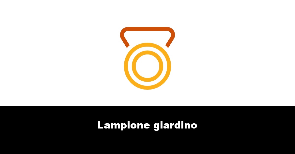 Lampione giardino