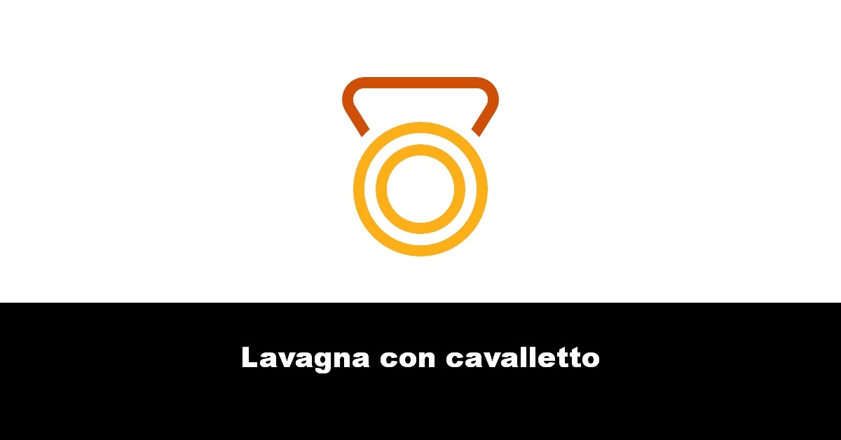 Lavagna con cavalletto