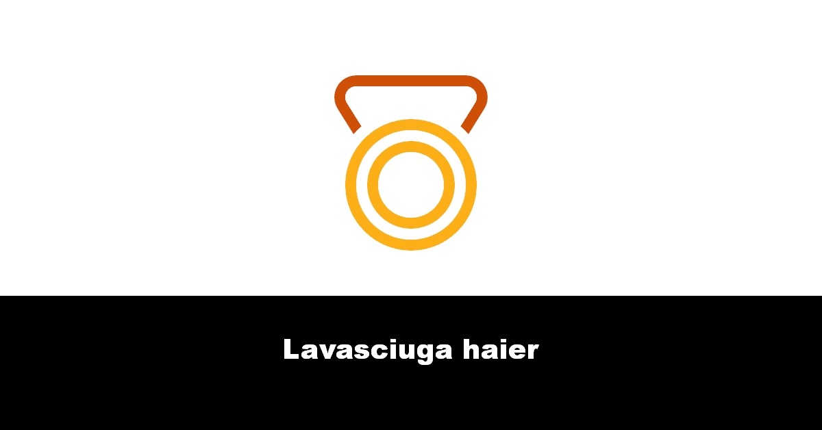 Lavasciuga haier