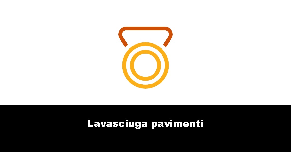 Lavasciuga pavimenti