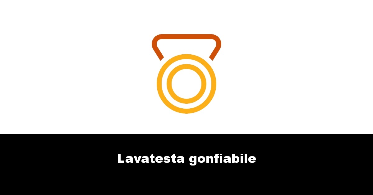 Lavatesta gonfiabile