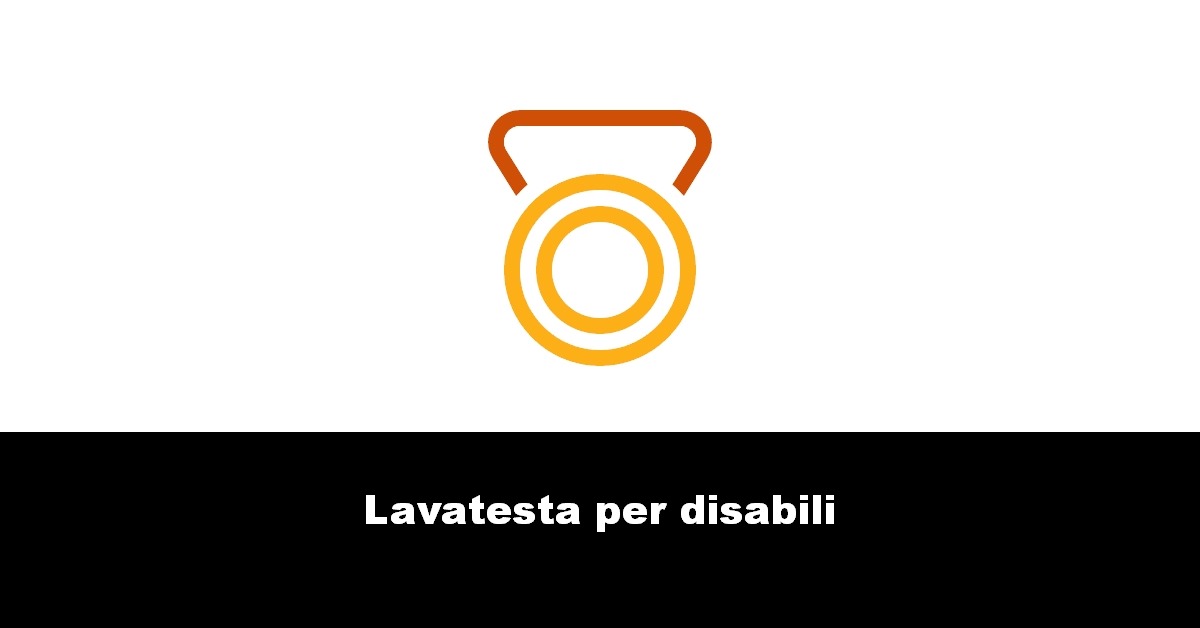 Lavatesta per disabili