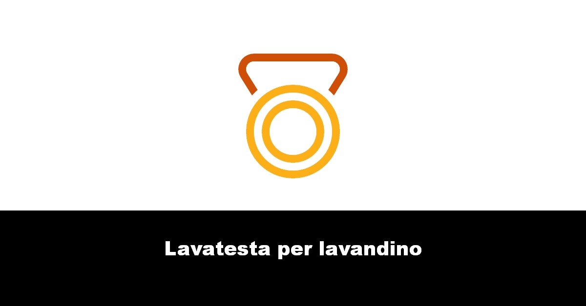 Lavatesta per lavandino