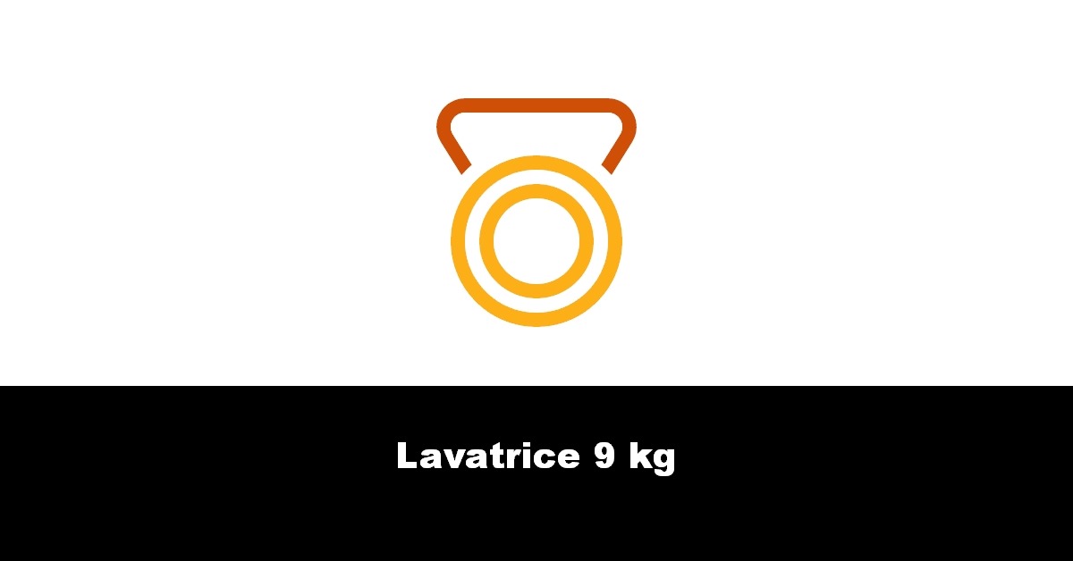 Lavatrice 9 kg