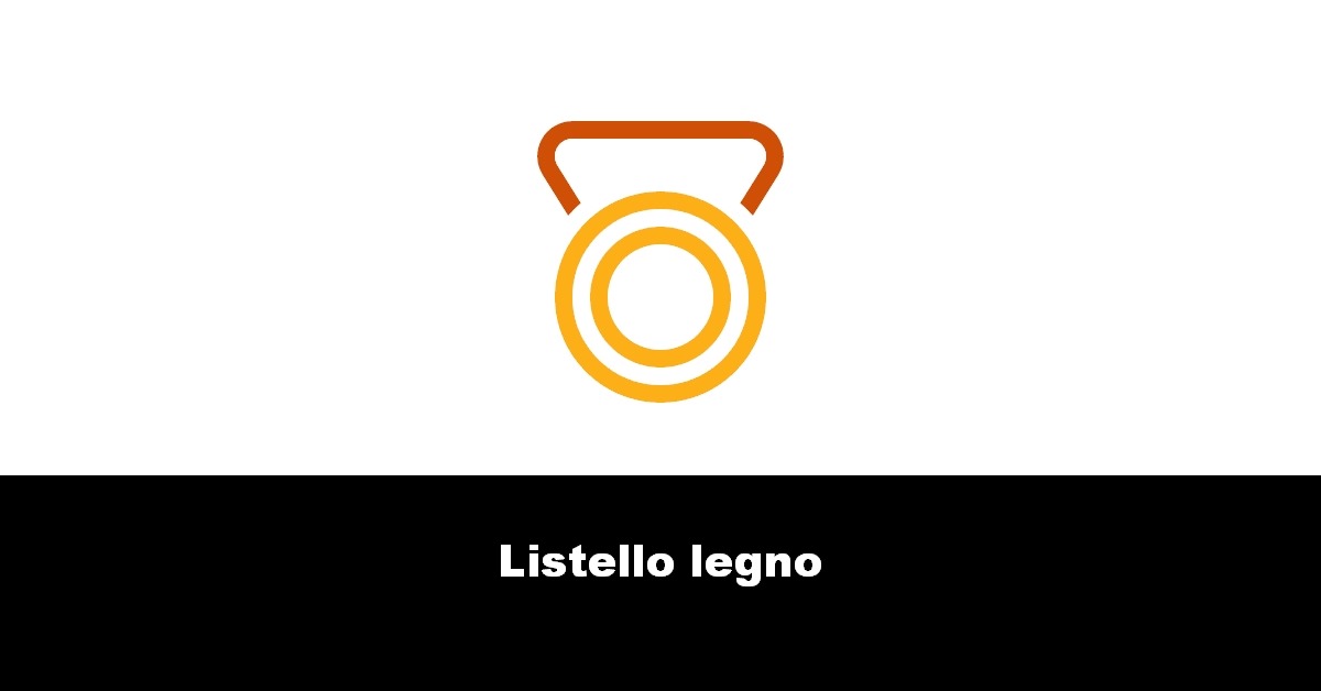 Listello legno