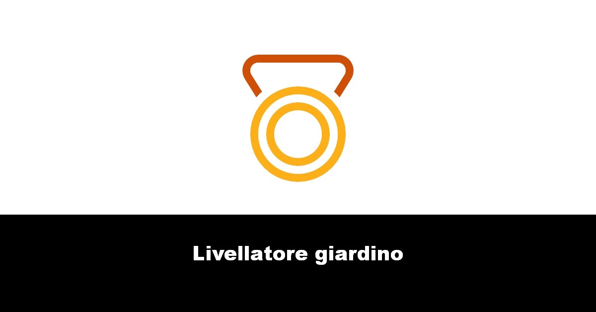 Livellatore giardino