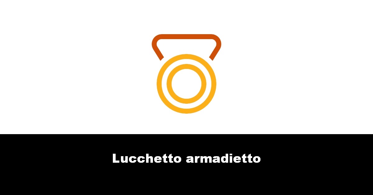 Lucchetto armadietto