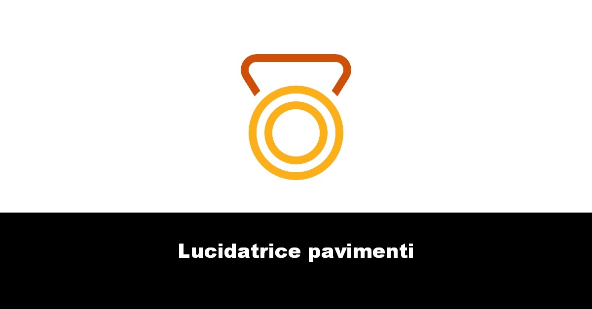 Lucidatrice pavimenti