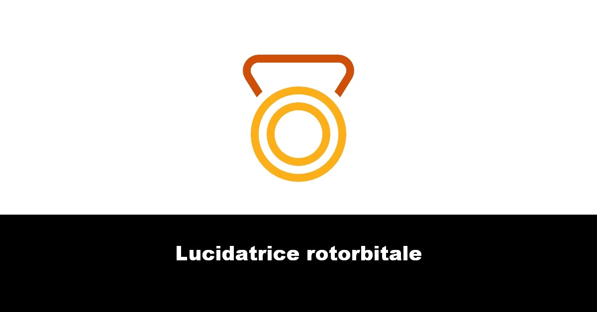 Lucidatrice rotorbitale