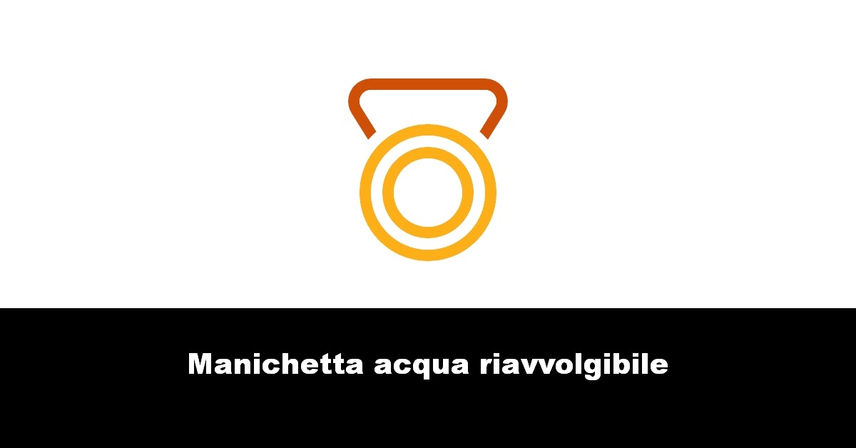 Manichetta acqua riavvolgibile