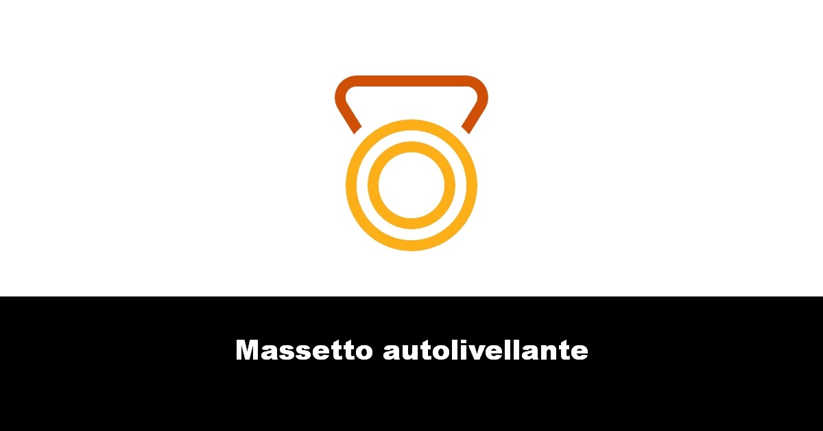 Massetto autolivellante