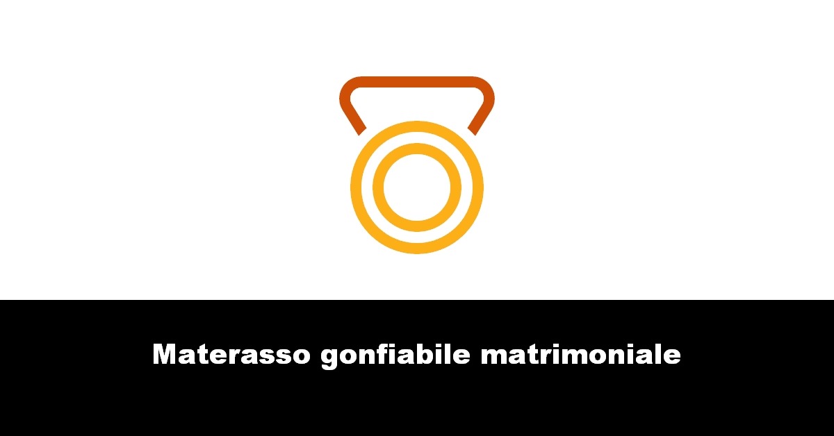 Materasso gonfiabile matrimoniale