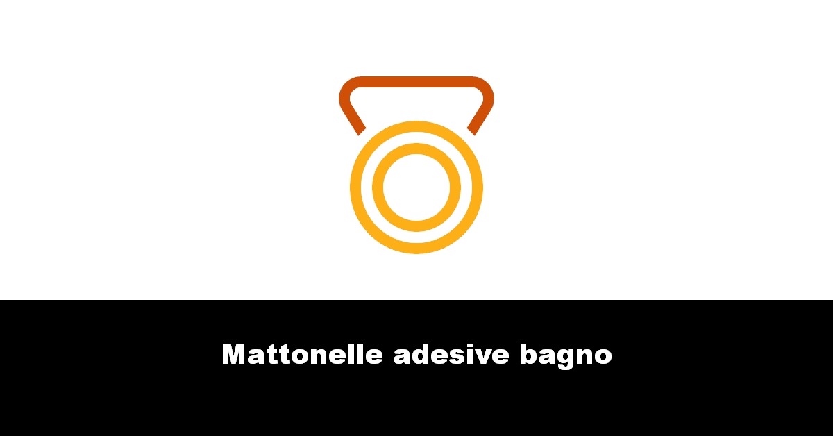 Mattonelle adesive bagno