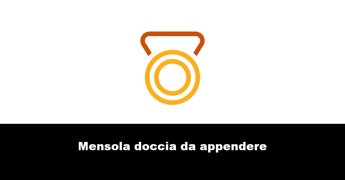 Mensola doccia da appendere