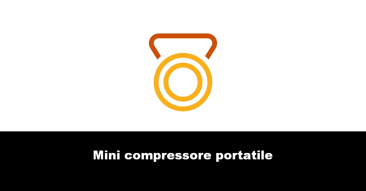 Mini compressore portatile