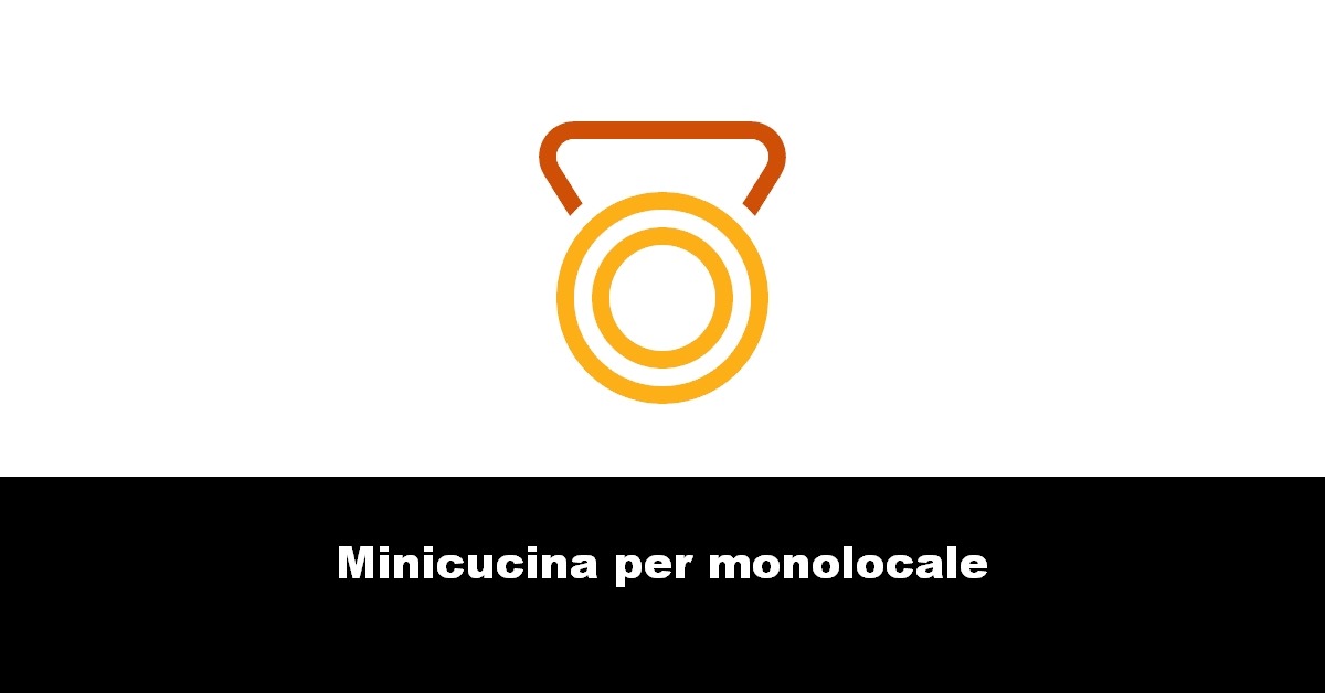 Minicucina per monolocale