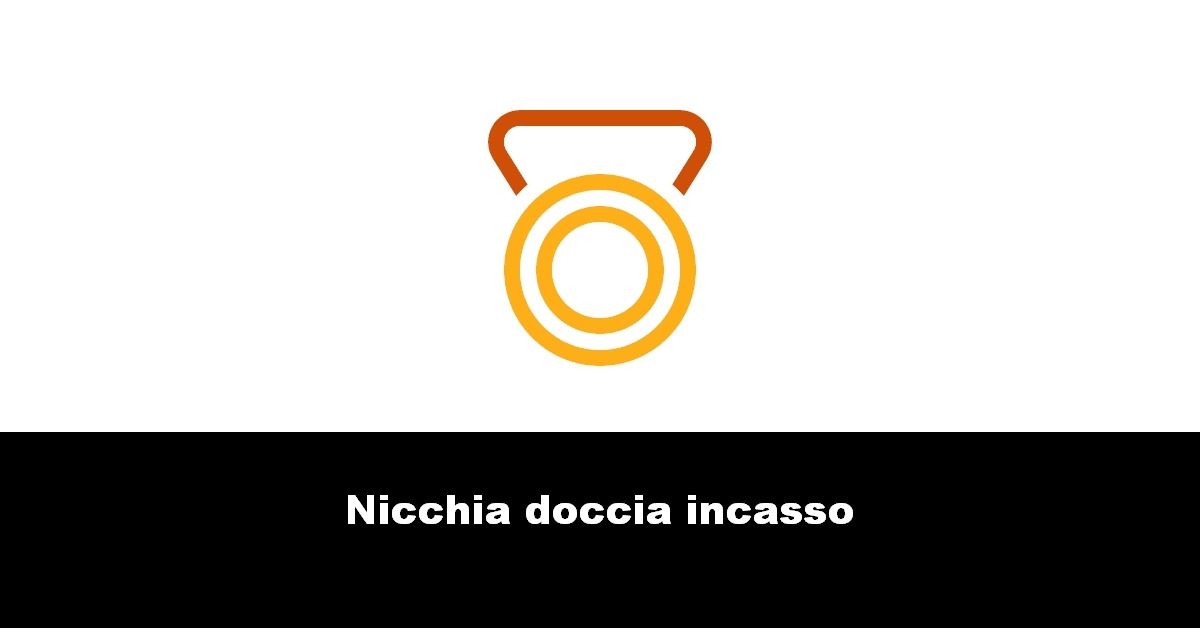 Nicchia doccia incasso