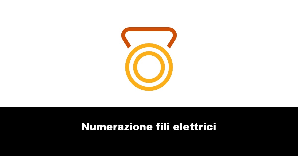 Numerazione fili elettrici