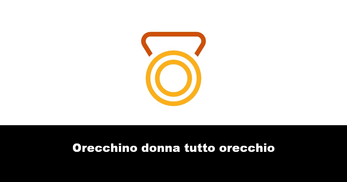 Orecchino donna tutto orecchio