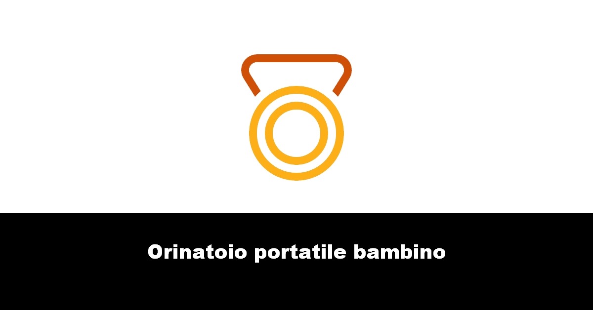 Orinatoio portatile bambino