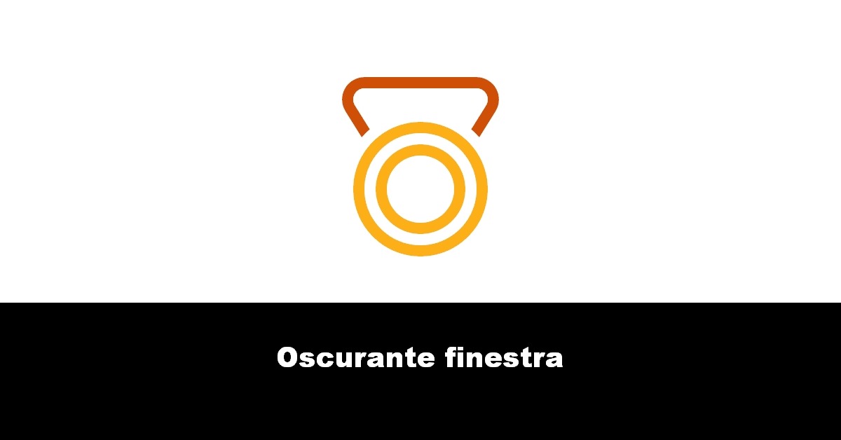 Oscurante finestra