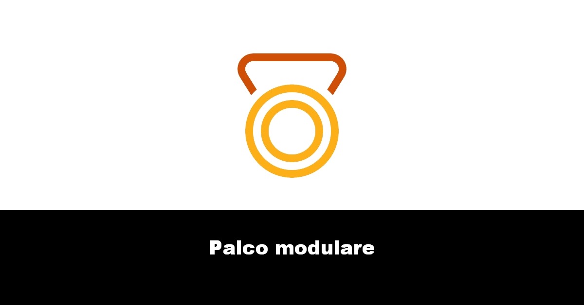 Palco modulare