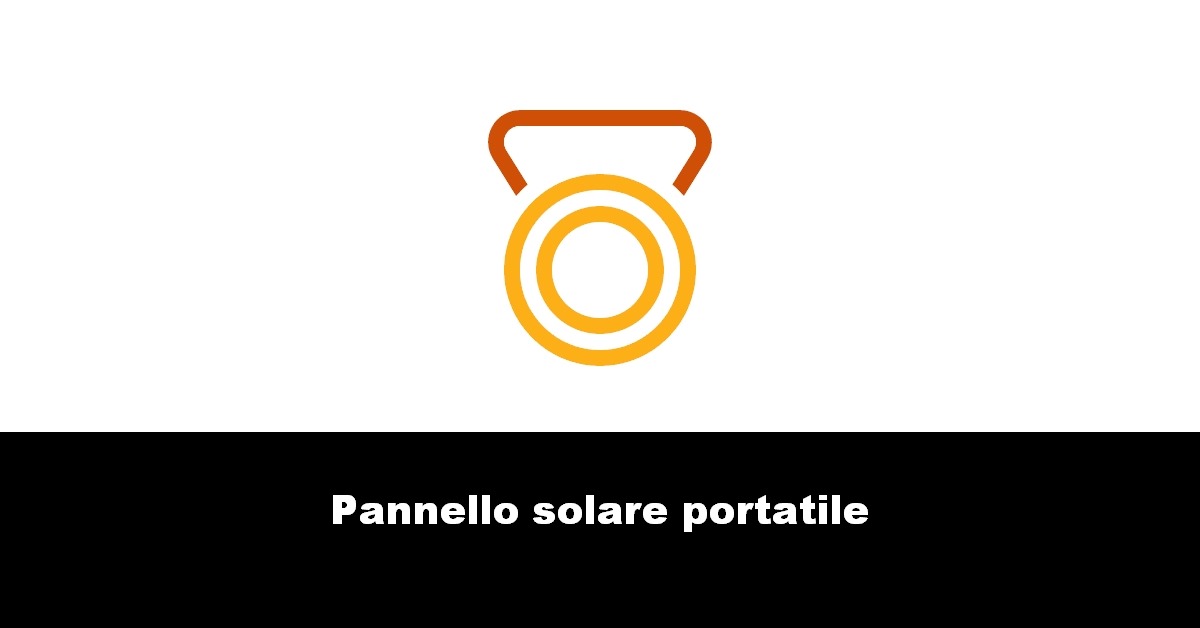 Pannello solare portatile