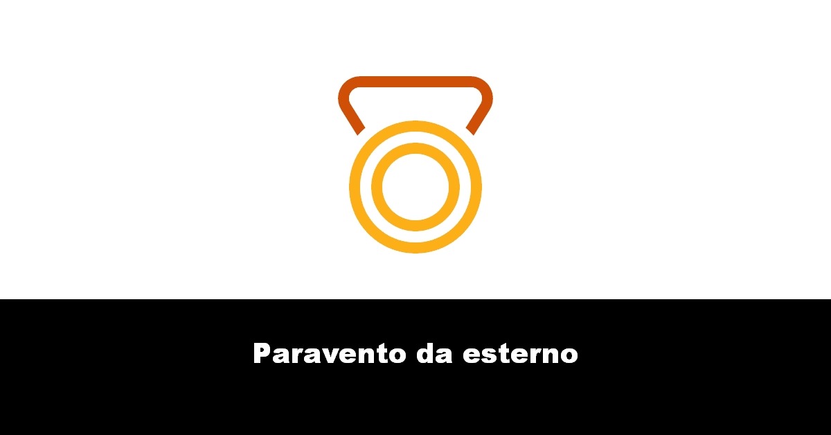 Paravento da esterno