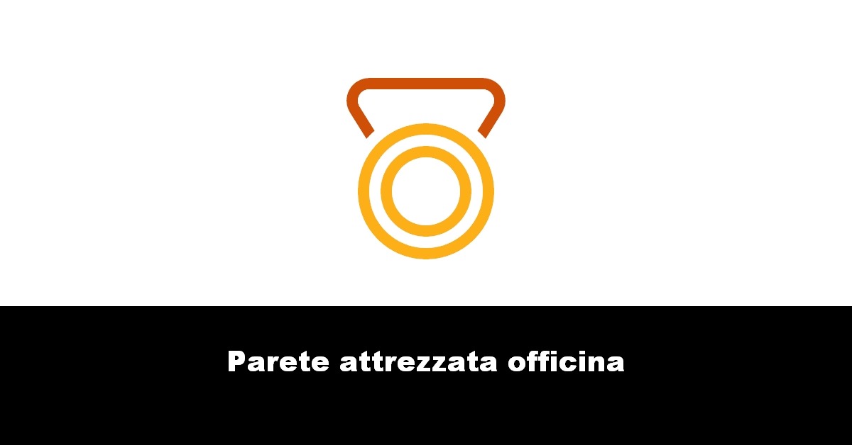 Parete attrezzata officina