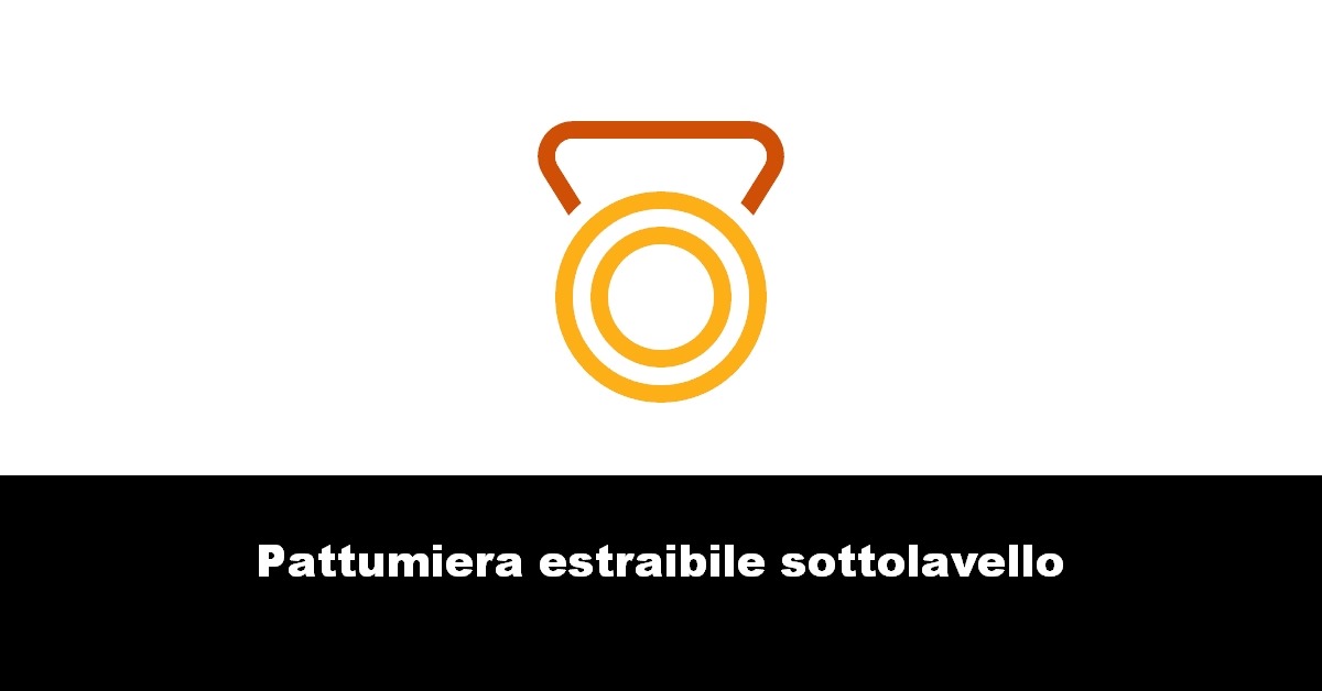 Pattumiera estraibile sottolavello