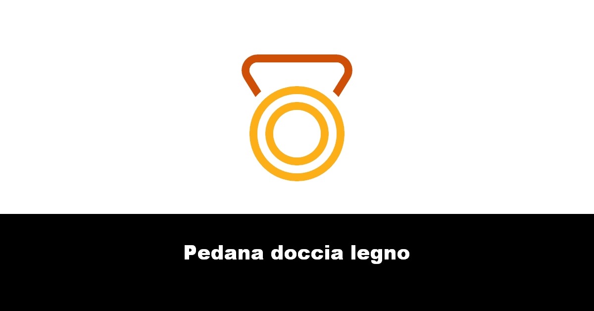 Pedana doccia legno