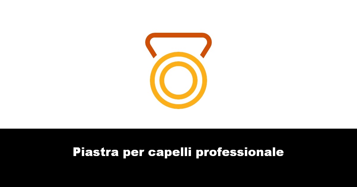 Piastra per capelli professionale