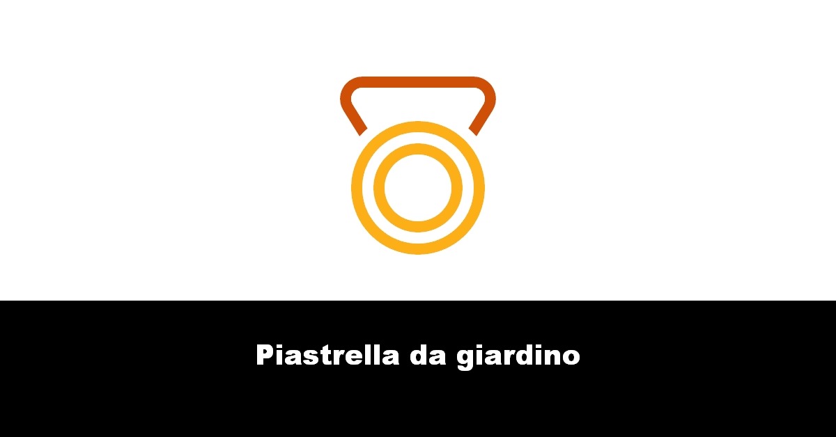 Piastrella da giardino