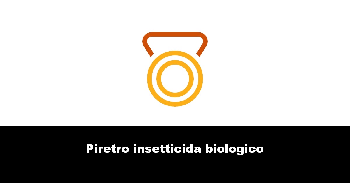 Piretro insetticida biologico