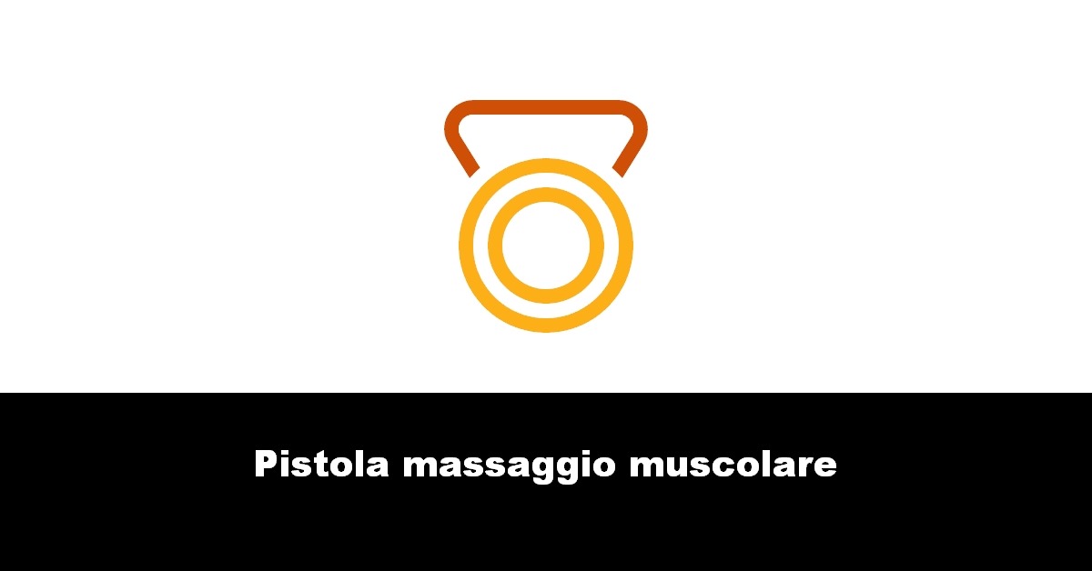 Pistola massaggio muscolare