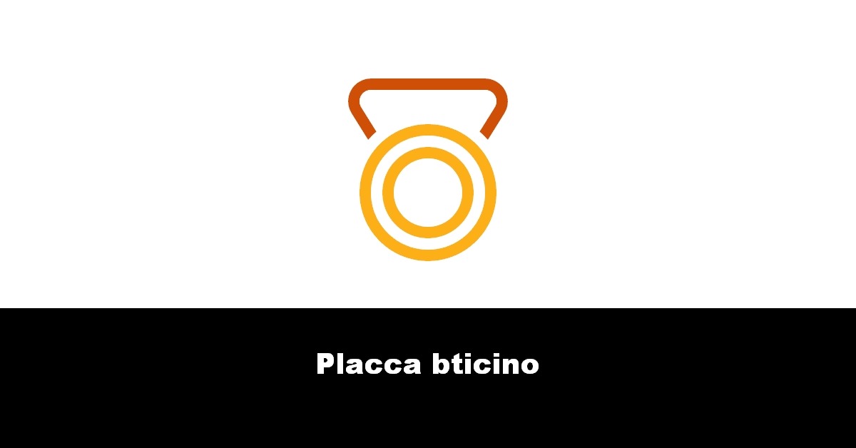 Placca bticino