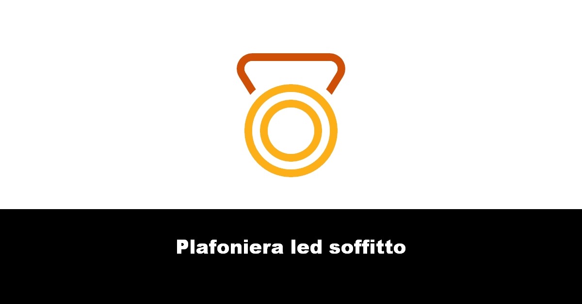 Plafoniera led soffitto